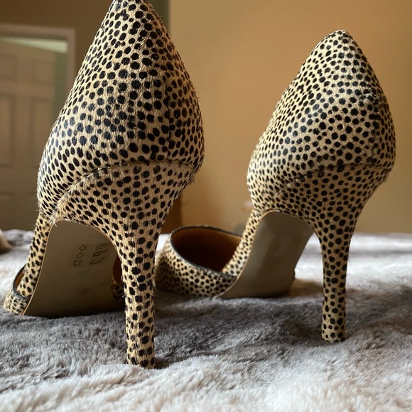 J. Crew Factory Lana leopard Calf Hair Pumps - Picture 4 of 7